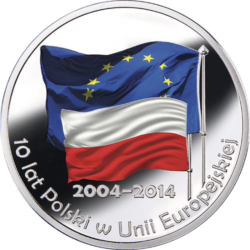 medal 10 years of poland in european union