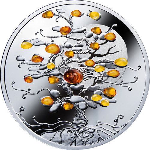 Tree Of Luck 1 Dollar Silver Coin