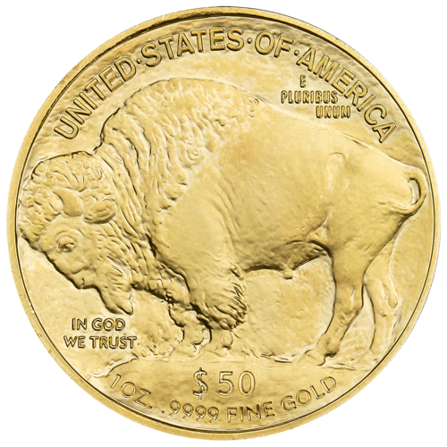 Amerykański Bizon 1 oz 50 USD - Złota moneta bulionowa American Buffalo