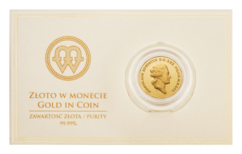 Złota moneta bulionowa Merentibus 1/4 oz.
