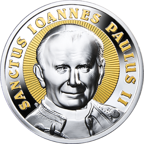 Saint John Paul II, 2 dollars