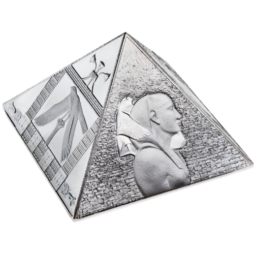 coin the great pyramids silver mint of poland