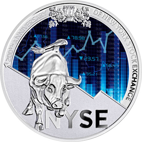 200th New York Stock Exchange, 1000 francs