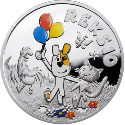 Reksio, 1 dollar, Series: Cartoon Characters (silver coin)