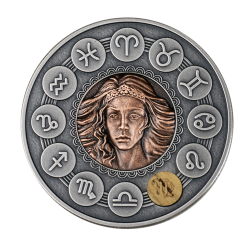 Virgo, 1 dollar, Series: Zodiac Signs