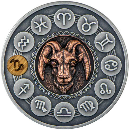 Capricorn, 1 dolar, Series: ZODIAC SIGNS