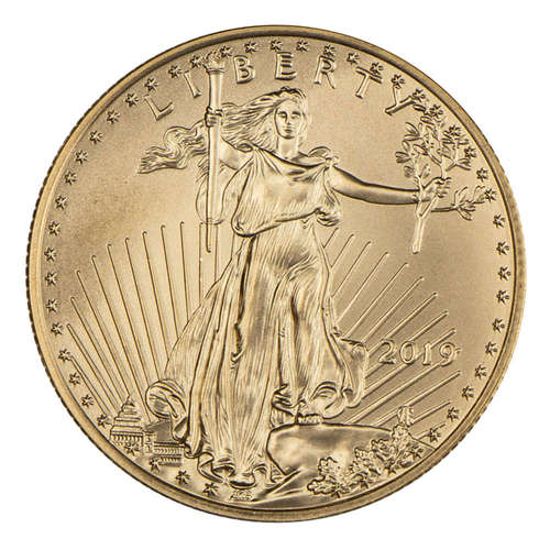 Amerykański Orzeł 1/2 oz 25 USD - Złota moneta bulionowa American Gold Eagle