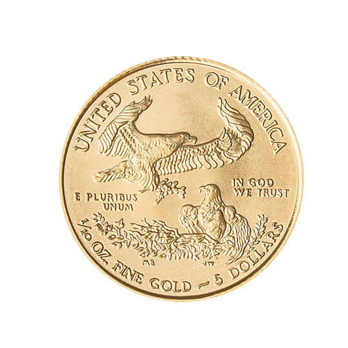 Amerykański Orzeł 1/10 oz. 5 USD - Złota moneta bulionowa American Gold Eagle