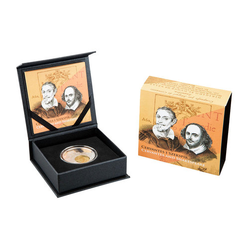 Cervantes and Shakespeare, 500 francs