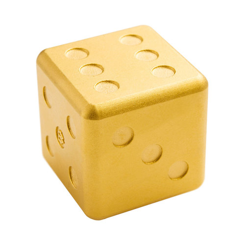 Gold dice of the Mint of Poland