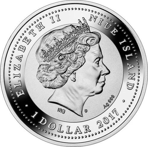 Agate Scarabaeus, 1 dollar (silver coin)