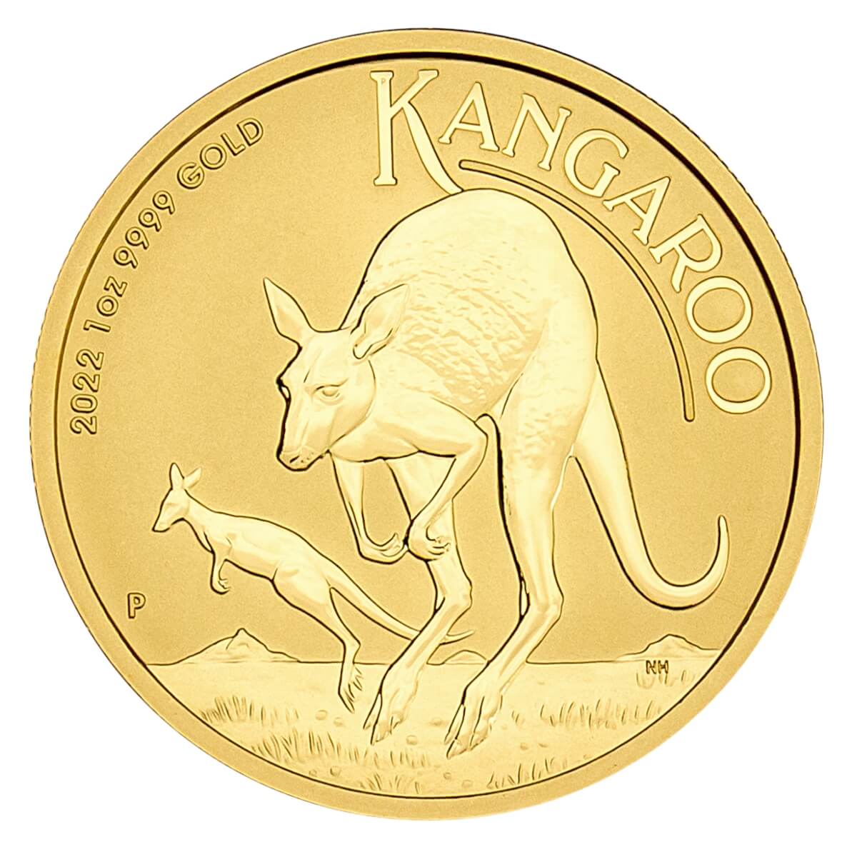 Kangaroo 1 oz A$ 100 - Złota moneta bulionowa