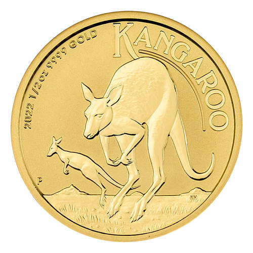 Kangaroo 1/2 oz A$ 50 - Złota moneta bulionowa