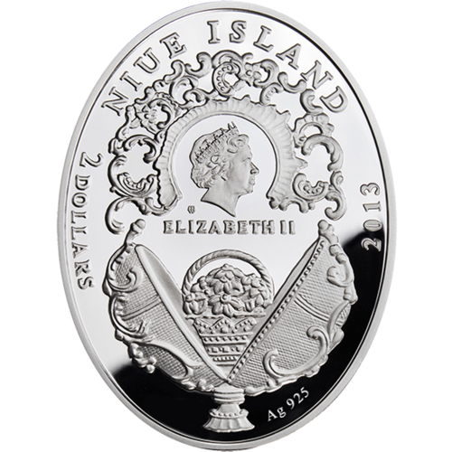 Jajo Moskiewski Kreml, 2 dolary, Seria: Carskie Jaja Fabergé